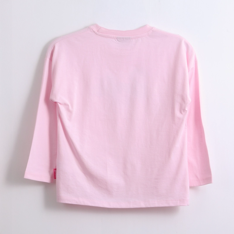 POLERA MANGA LARGA NIÑA LOGO FRONTAL ROSADO BARBIE - 2