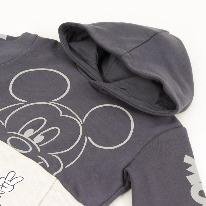 POLERON CERRADO NIÑO HOODIE MICKEY NEGRO DISNEY - 3