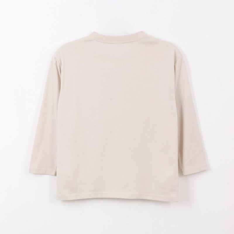 POLERA MANGA LARGA NIÑO GROGU BEIGE STAR WARS - 2