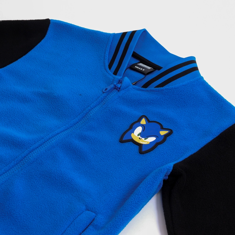 CHAQUETA NIÑO BOMBER COLLEGE AZUL SONIC - 3