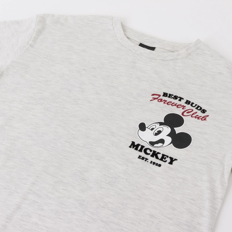 POLERA MANGA LARGA BACK PRINT MICKEY GRIS DISNEY - 3