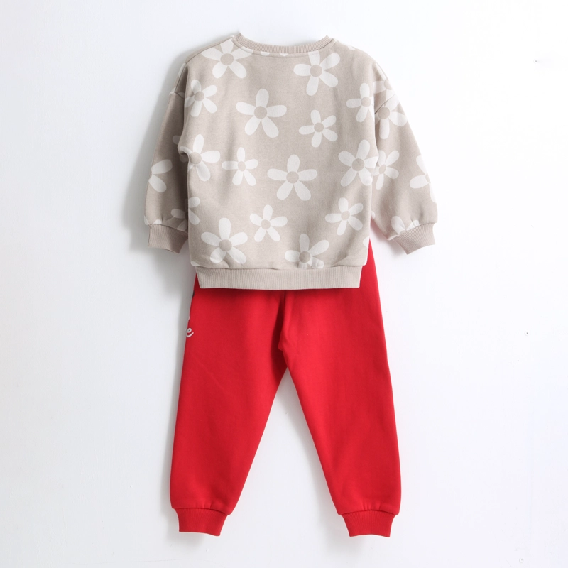 CONJUNTO BUZO NIÑA SO CURIOUS MINNIE BEIGE DISNEY - 2