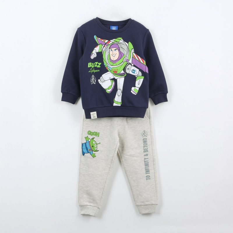 CONJUNTO BUZO NIÑO BUZZ LIGHTYEAR TOY STORY AZUL DISNEY - 1
