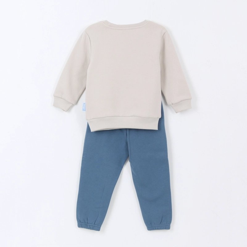 CONJUNTO BUZO NIÑO FUN BEIGE BINGO & BLUEY - 2