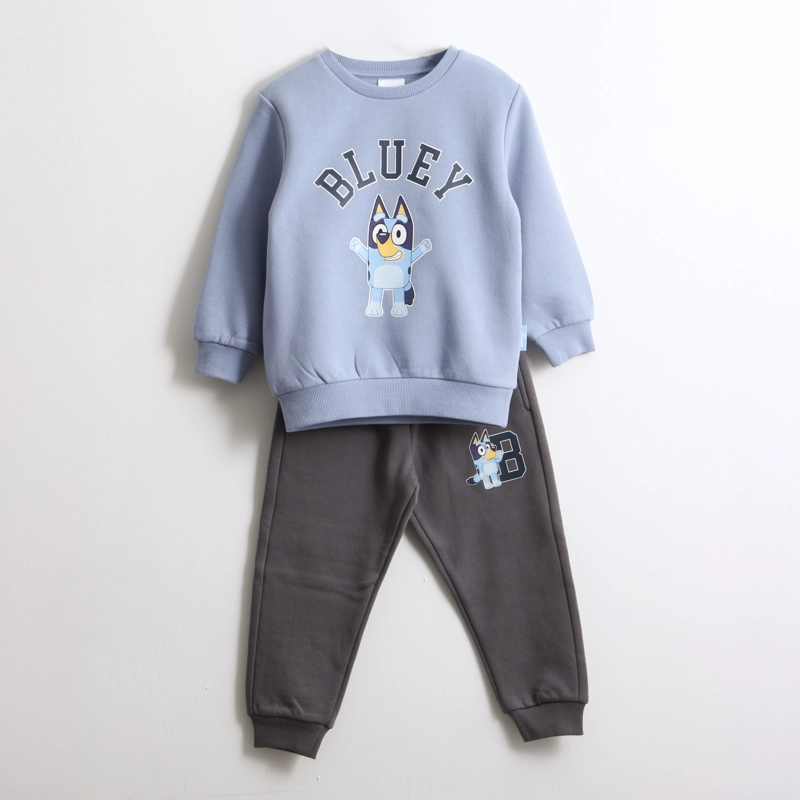 CONJUNTO BUZO NIÑO PERSONAJE CELESTE BLUEY - 1