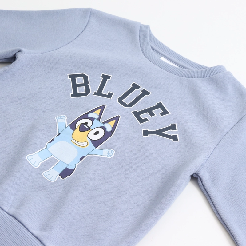 CONJUNTO BUZO NIÑO PERSONAJE CELESTE BLUEY - 3