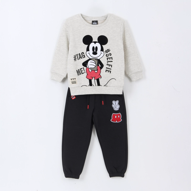 CONJUNTO BUZO NIÑO SELFIE MICKEY MOUSE BLANCO DISNEY - 1