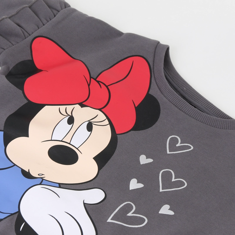 CONJUNTO BUZO NIÑA VUELOS MINNIE GRIS DISNEY - 3