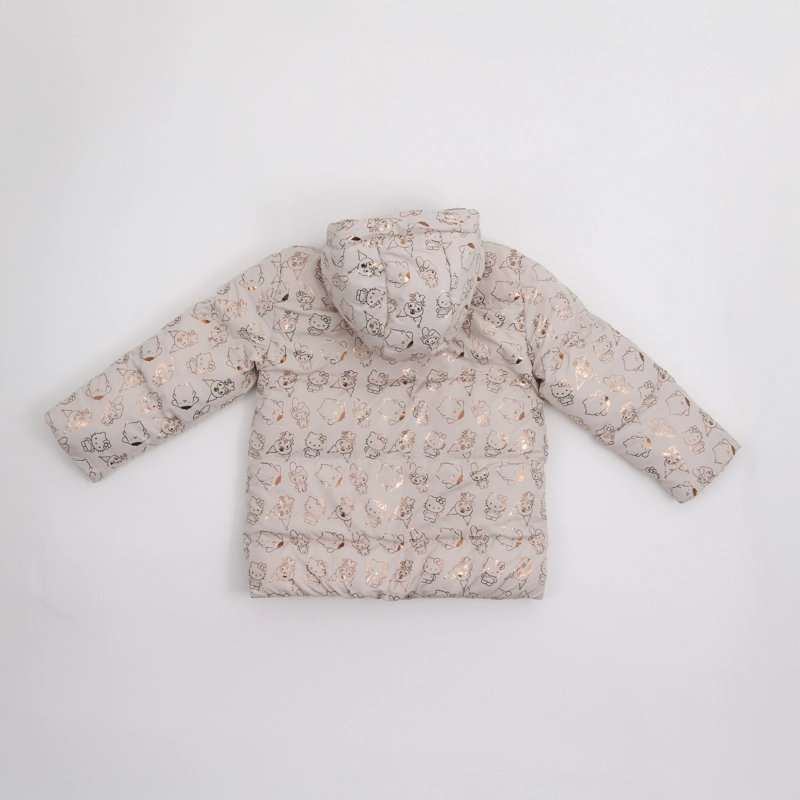 PARKA NIÑA FULL PRINT FRIENDS BEIGE HELLO KITTY - 2