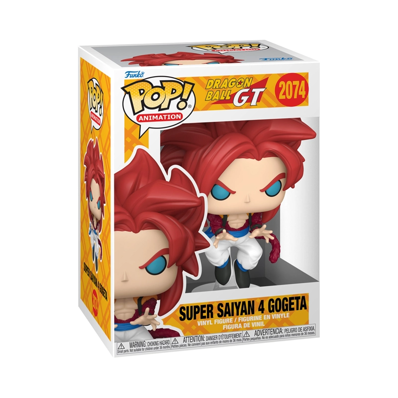 FUNKO POP! GOGETA SUPER SAIYAN 4 CHASE DRAGON BALL Z #2074 - 2