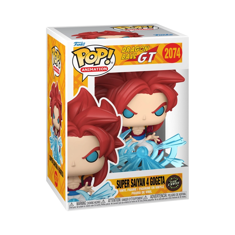 FUNKO POP! GOGETA SUPER SAIYAN 4 CHASE DRAGON BALL Z #2074 - 4