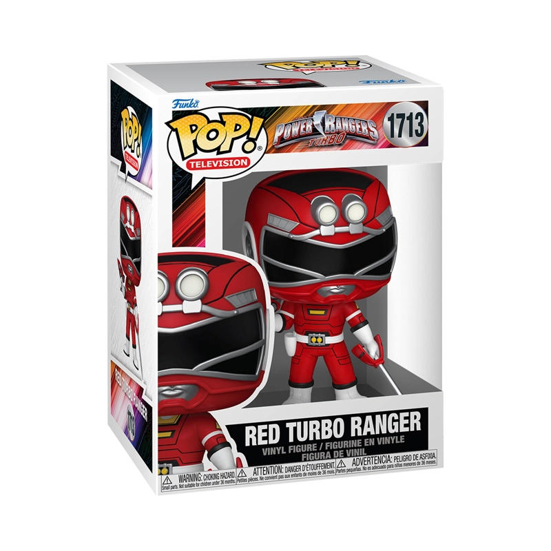 FUNKO POP! RED TURBO RANGER #1713 - 2