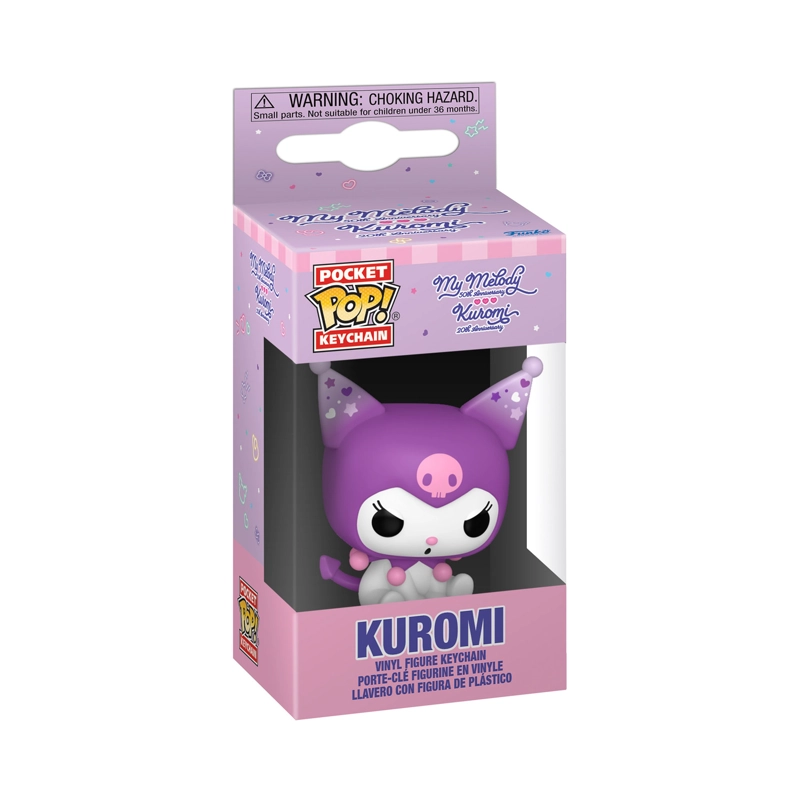 FUNKO POP! KEYCHAIN KUROMI (20TH ANNIVERSARY) - 2