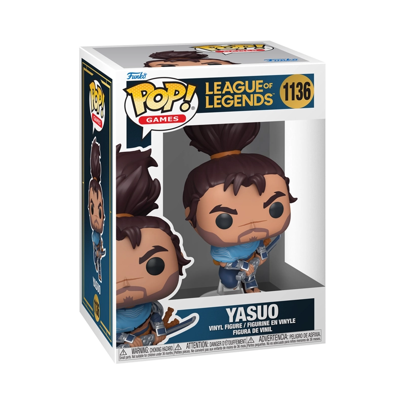FUNKO POP! LEAGUE OF LEGENDS: YASUO #1136 - 2