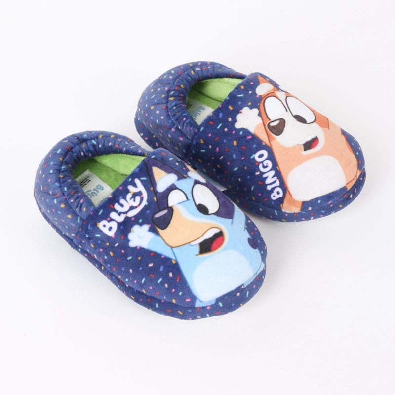 PANTUFLA NIÑO PUNTOS AZUL BINGO & BLUEY - 2