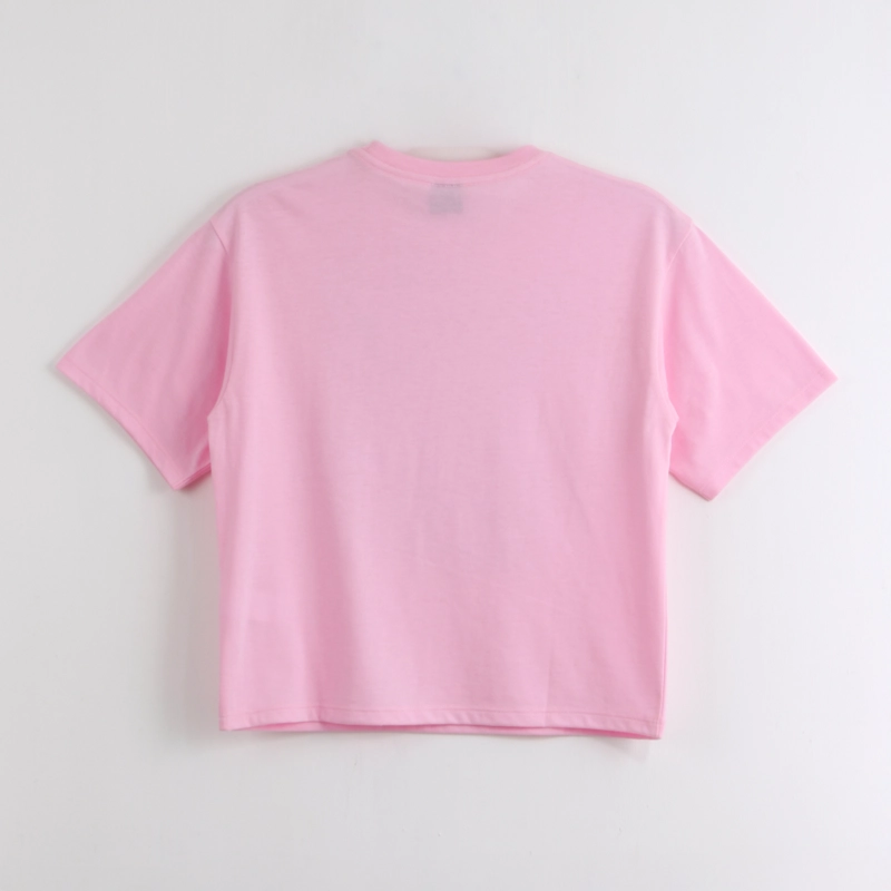 POLERA MANGA CORTA NIÑA RUMI CUTE ROSADO KPOP DEMON HUNTERS - 2