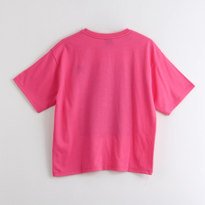 POLERA MANGA CORTA NIÑA HUNTR/X ROSADO KPOP DEMON HUNTERS - 2