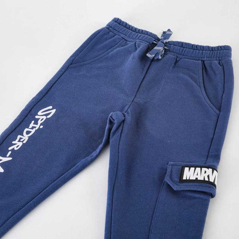 CONJUNTO BUZO NIÑO SPIDERMAN MARVEL CARA GRIS - 5