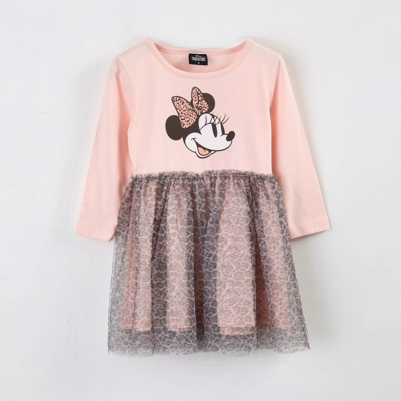 VESTIDO TUL NIÑA MINNIE DISNEY ROSADO - 1