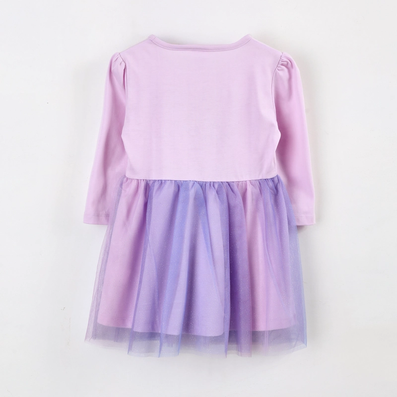 VESTIDO TUL NIÑA BLUEY ESTAMPADO MORADO - 3