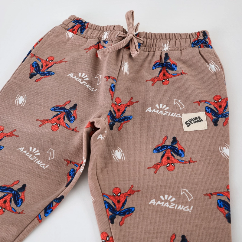CONJUNTO BUZO NIÑO SPIDERMAN MARVEL FULL PRINT CAFE - 5