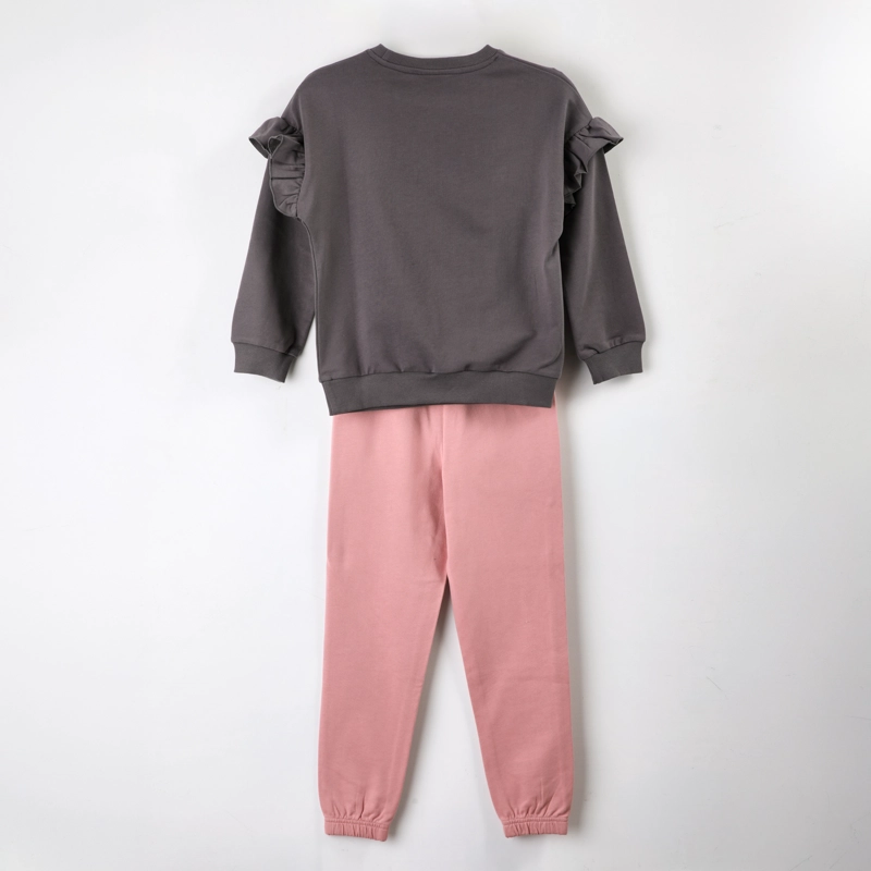 CONJUNTO BUZO NIÑA HELLO KITTY AND FRIENDS GRIS - 2