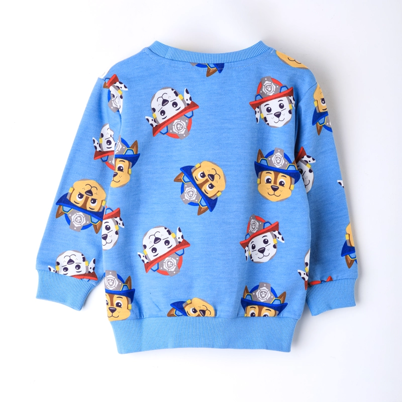 POLERON CERRADO NIÑO PAW PATROL FULL PRINT AZUL - 2