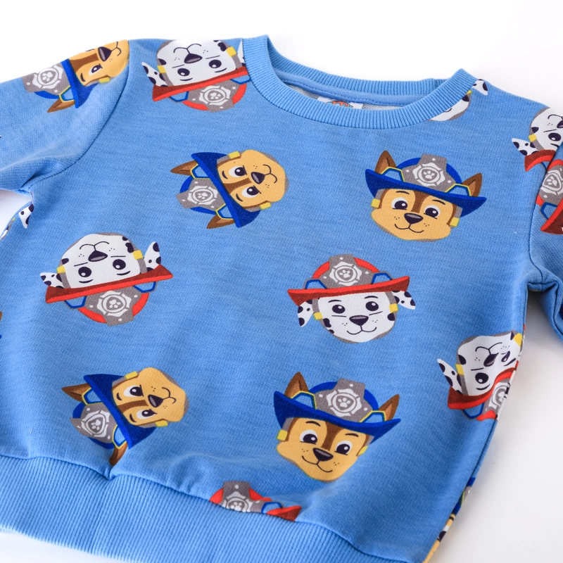 POLERON CERRADO NIÑO PAW PATROL FULL PRINT AZUL - 3