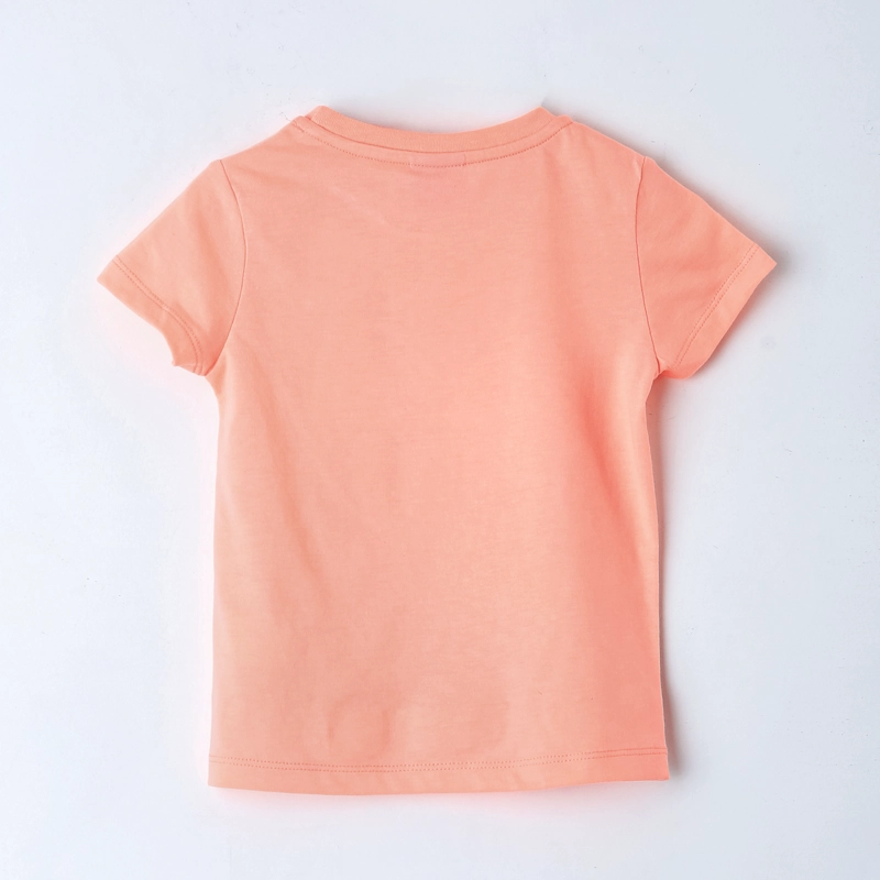 POLERA MANGA CORTA NIÑA MOANA DISNEY FOIL NARANJO - 2
