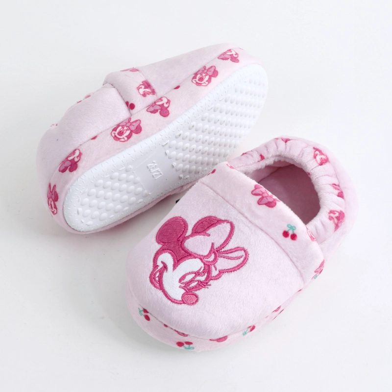 PANTUFLA NIÑA MINNIE ROSADO DISNEY - 4