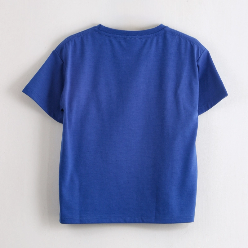 POLERA MANGA CORTA NIÑO PAW PATROL CHASE OUTLINE AZUL - 2