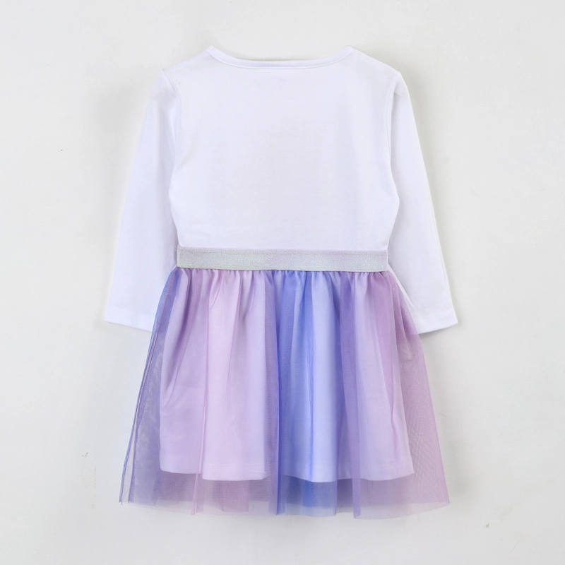 VESTIDO TUL NIÑA RAPUNZEL DISNEY BLANCO - 2