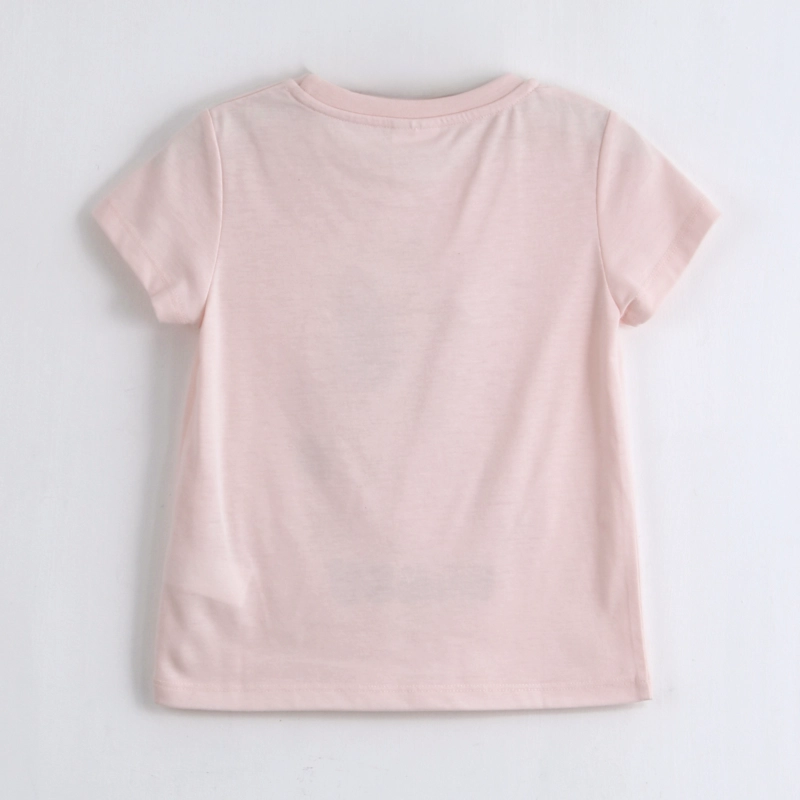 POLERA MANGA CORTA NIÑA BINGO & BLUEY FOIL ROSADO - 2