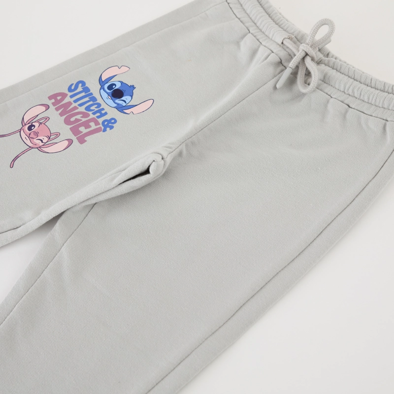 CONJUNTO BUZO NIÑA STITCH & ANGEL DISNEY ROSADO - 4