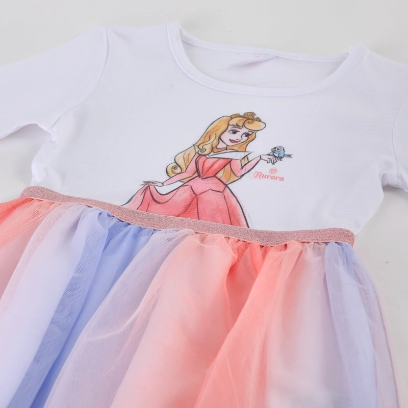 VESTIDO TUL NIÑA AURORA DISNEY BLANCO - 3