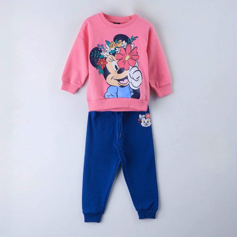 CONJUNTO BUZO NIÑA MINNIE DISNEY ROSADO - 2