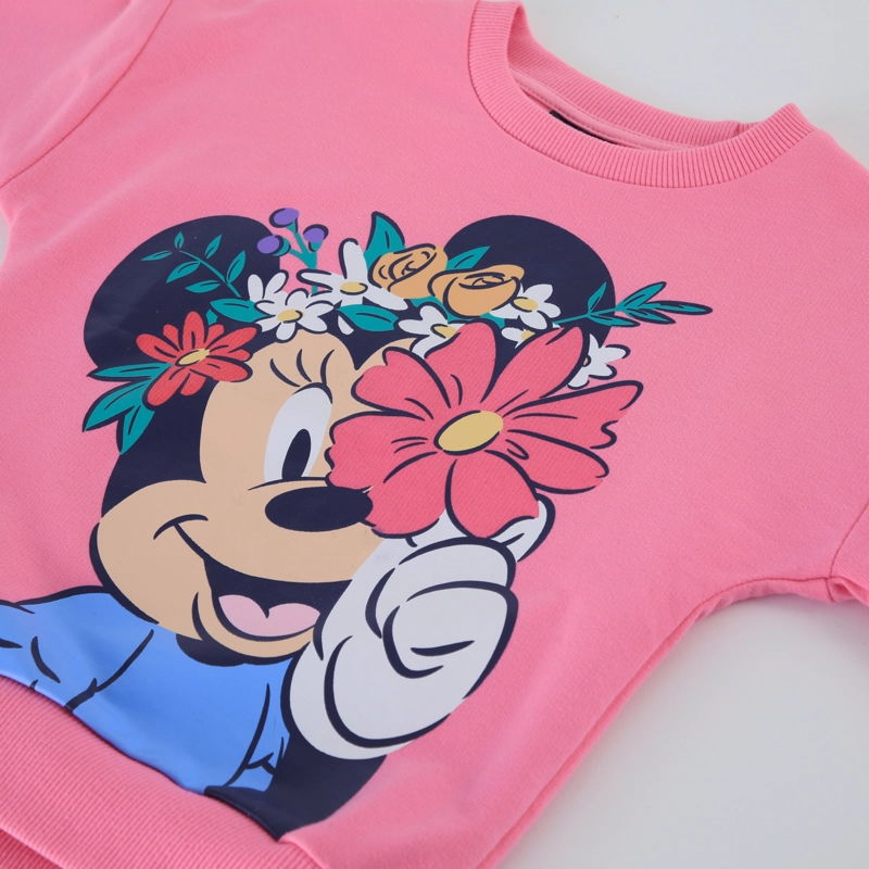 CONJUNTO BUZO NIÑA MINNIE DISNEY ROSADO - 4