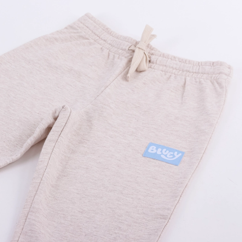 CONJUNTO BUZO NIÑA BLUEY MARGARITAS CELESTE - 4
