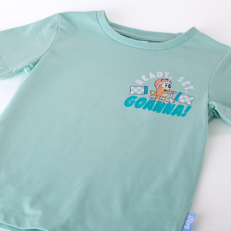 CONJUNTO NIÑO BINGO & BLUEY FRENTE VERDE - 4
