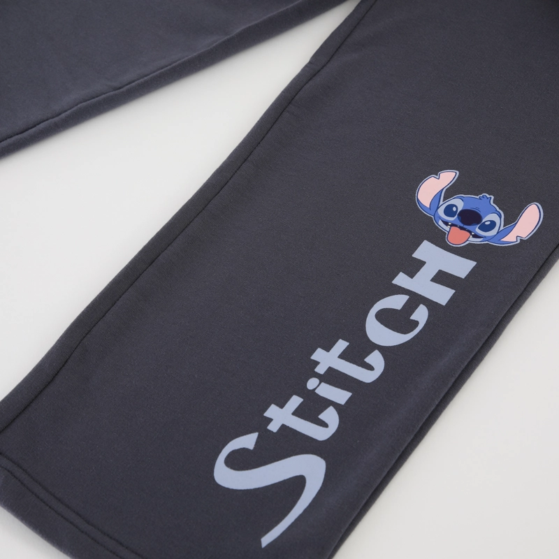CONJUNTO BUZO NIÑA STITCH DISNEY GRIS - 4