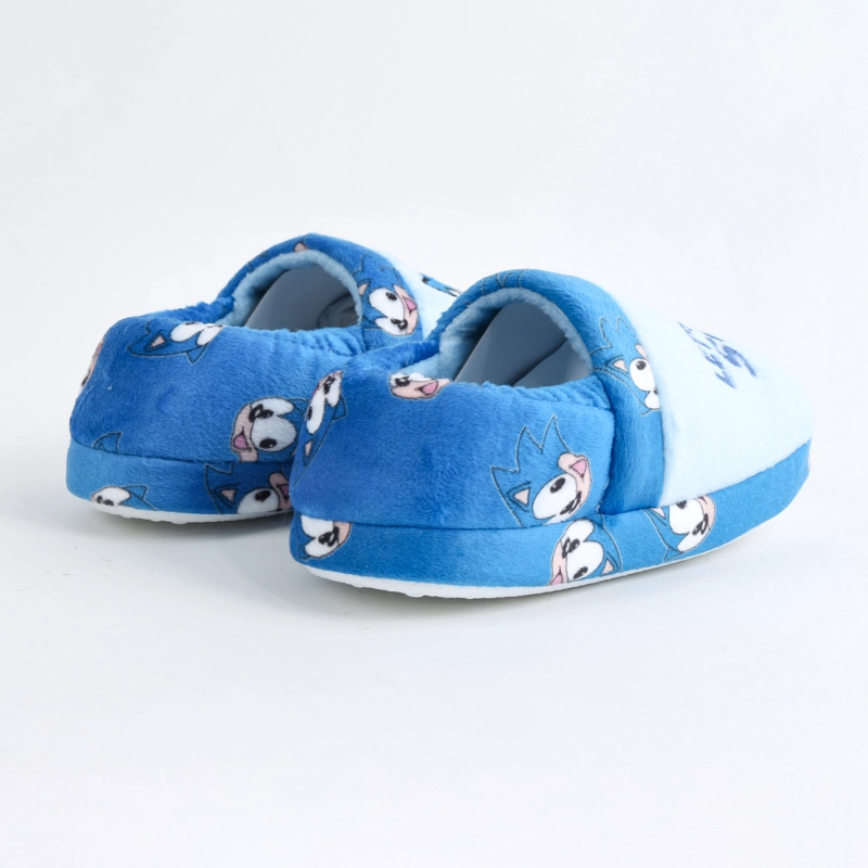 PANTUFLA NIÑO SONIC LETS GO CELESTE - 3