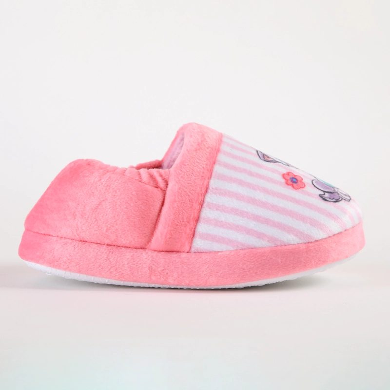 PANTUFLA NIÑA LISTADO ROSADO PAW PATROL - 1