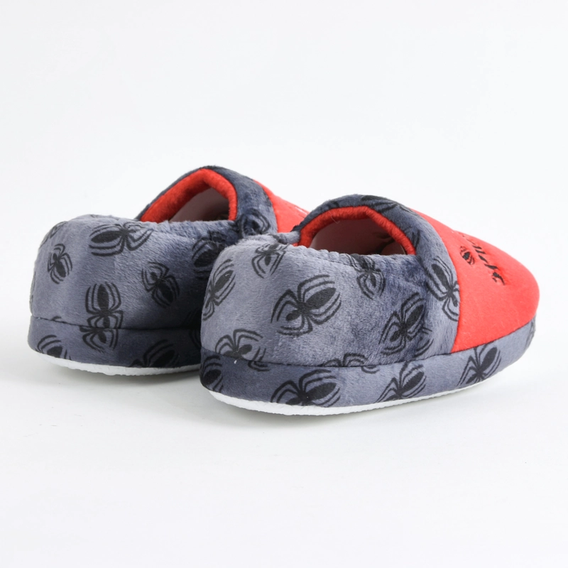 PANTUFLA NIÑO SPIDERMAN MARVEL ARAÑAS GRIS - 3