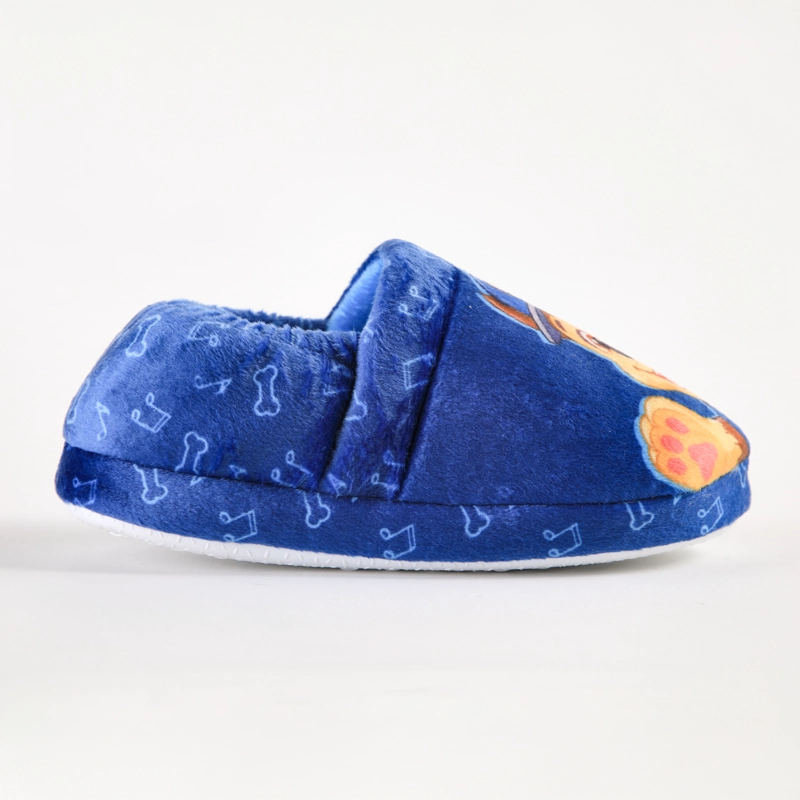 PANTUFLA NIÑO CHASE Y MARSHAL AZUL PAW PATROL - 1