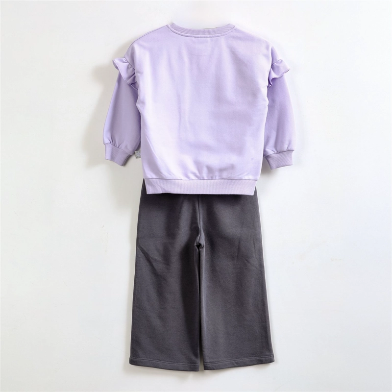CONJUNTO BUZO NIÑA FROZEN DISNEY VUELOS MORADO - 2