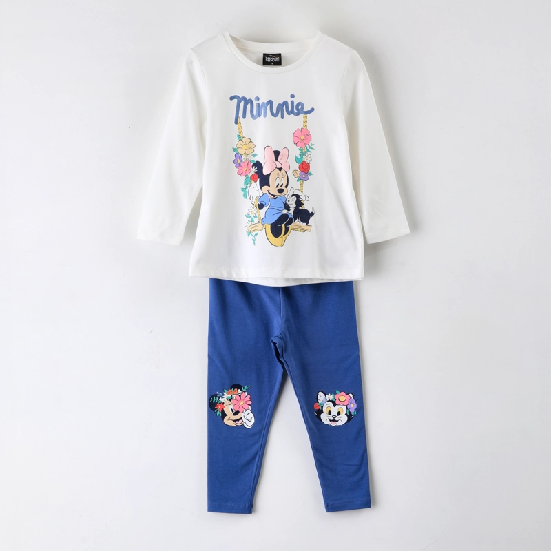 CONJUNTO NIÑA MINNIE DISNEY BLANCO - 1