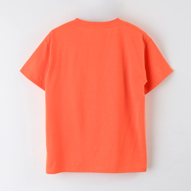 POLERA MANGA CORTA NIÑO HOT WHEELS LOGO NARANJO - 3
