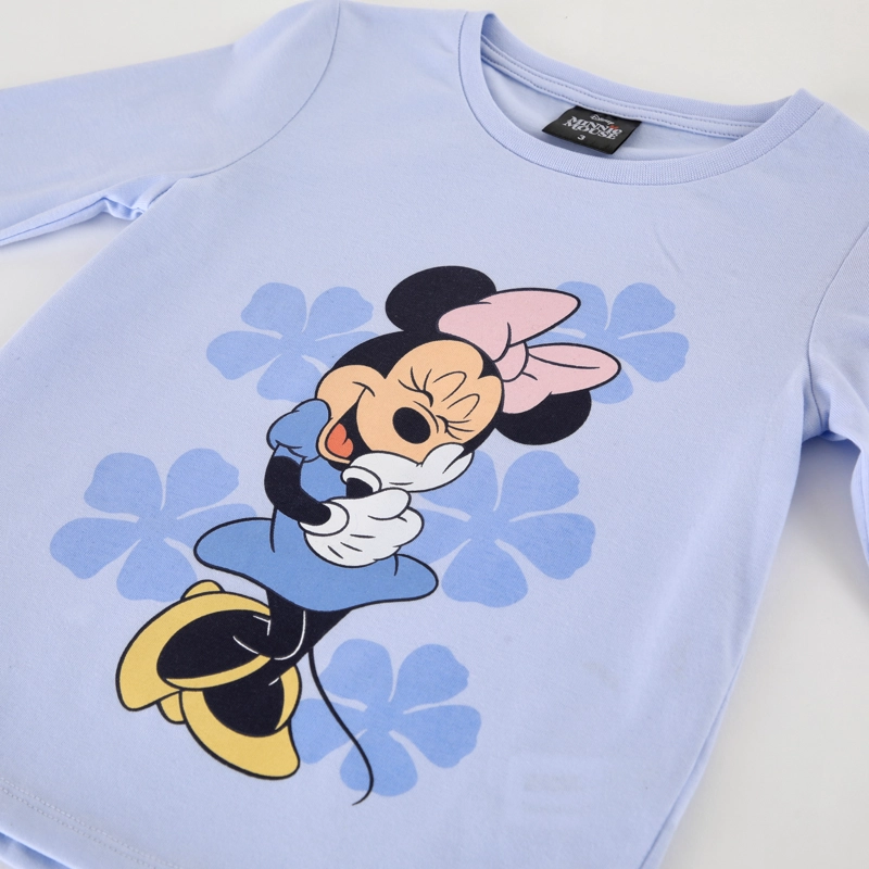 POLERA MANGA LARGA NIÑA MINNIE DISNEY CELESTE - 3