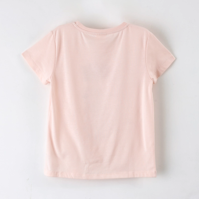 POLERA MANGA CORTA NIÑA STITCH DISNEY LOVE IS MAGIC ROSADO - 3