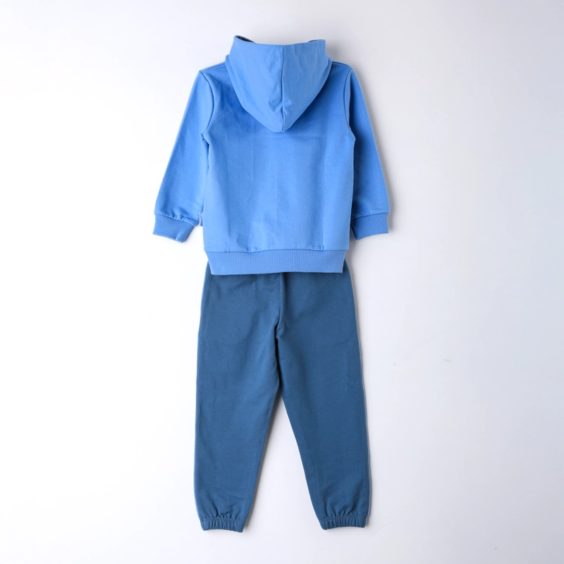 CONJUNTO BUZO NIÑO BINGO & BLUEY DISEÑO AZUL - 2
